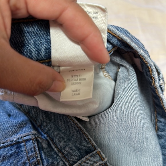 Reformation Serena High Skinny in Lanai Skinny Jeans - Picture 9 of 10